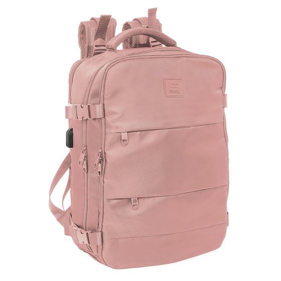 Mochila Viaje Cabina Portatil 15,6'' Safta "Rosa" 29 x 44 x 19 cm.