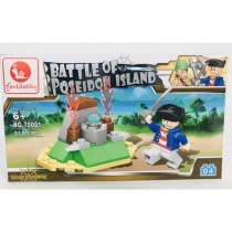 Juego Bloques JUINSA Construcción Pirata Exp. X12