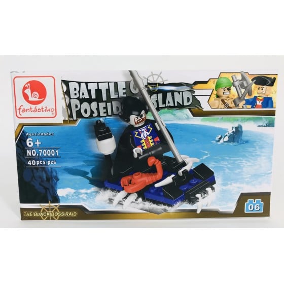 Juego Bloques JUINSA Construcción Pirata Exp. X12