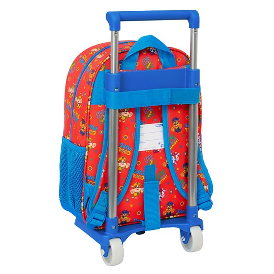 Mochila + Carro 705 Paw Patrol "Cool" 26 x 34 x 11 cm.