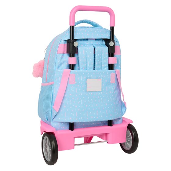 Mochila Grande Con Ruedas Compact Evolution Extraible Blackfit8 "Smile" 33 x 45 x 22 cm.