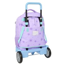 Mochila Grande Con Ruedas Compact Evolution Extraible Frozen "Spirit" 33 x 45 x 22 cm.
