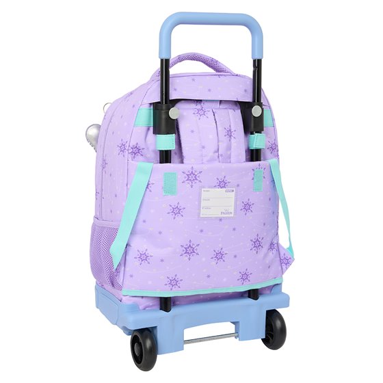 Mochila Grande Con Ruedas Compact Extraible Frozen "Spirit" 33 x 45 x 22 cm.