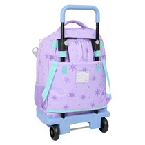 Mochila Grande Con Ruedas Compact Extraible Frozen "Spirit" 33 x 45 x 22 cm.
