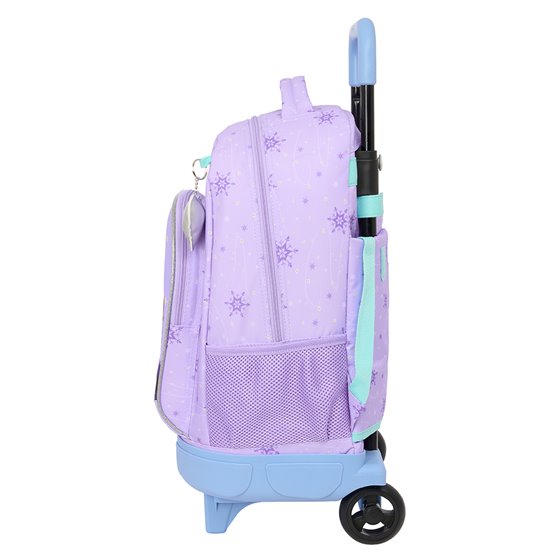 Mochila Grande Con Ruedas Compact Extraible Frozen "Spirit" 33 x 45 x 22 cm.