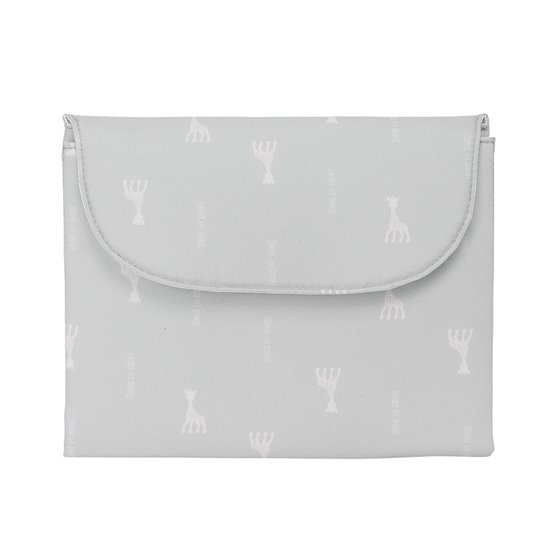 Cambiador Bebé Reciclabley Repelente Agua Sophie La Girafe Mum 40 x 50 cm.