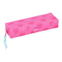 Portatodo Rectangular Con Goma Elastica 22 cm. Barbie "Corazones" 22 x 4 x 7 cm.