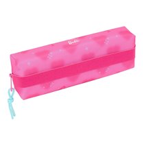 Portatodo Rectangular Con Goma Elastica 22 cm. Barbie "Corazones" 22 x 4 x 7 cm.