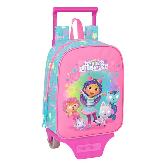 Mochila + Carro 805 Gabby'S Dollhouse "Confetti" 22 x 27 x 10 cm.