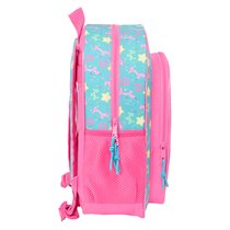 Mochila Junior Adaptable A  Gabby'S Dollhouse "Confetti" 32 x 38 x 12 cm.