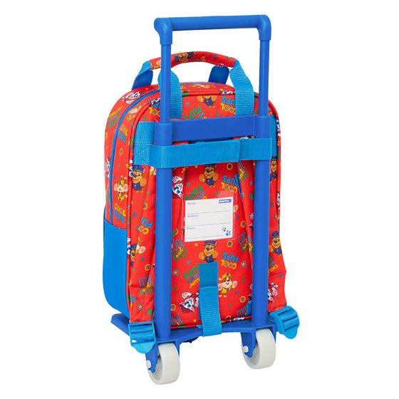 Mochila + Carro 805 Paw Patrol "Cool" 20 x 28 x 8 cm.