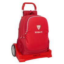 Mochila + Carro Evolution Resis Agua Sevilla Fc 32 x 43 x 14 cm.