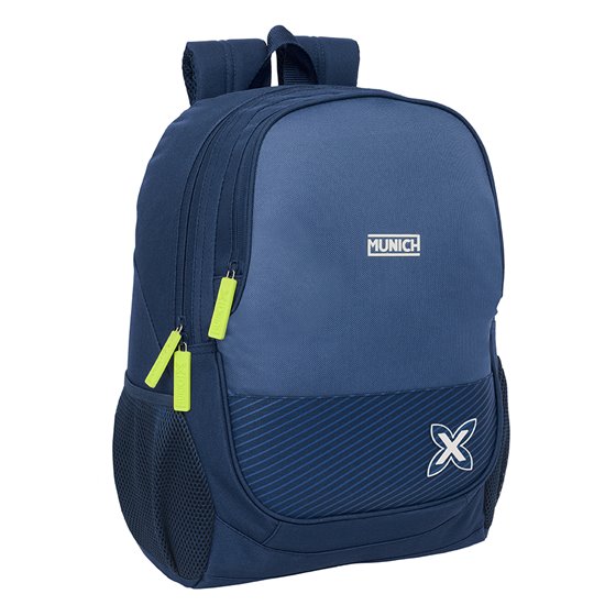 Mochila Adaptable A Carro Munich "Blue Indigo" 32 x 44 x 16 cm.