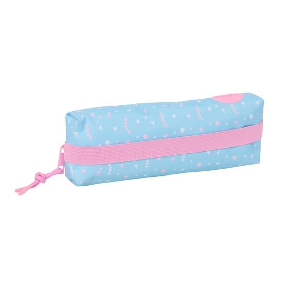 Portatodo Rectangular Con Goma Elastica 22 cm. Blackfit8 "Smile" 22 x 4 x 7 cm.