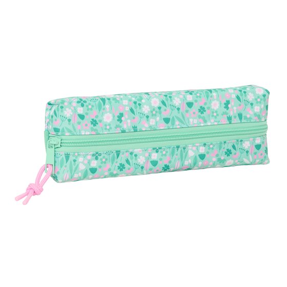 Portatodo Rectangular Con Goma Elastica 22 cm. Safta "Cuore" 22 x 4 x 7 cm.
