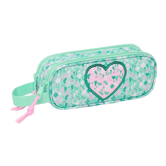 Portatodo Doble Safta "Cuore" 21 x 8 x 6 cm.
