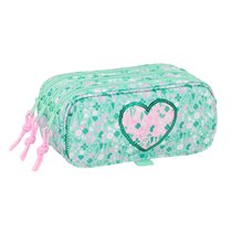 Portatodo Triple Big Safta "Cuore" 21,5 x 10 x 8 cm.