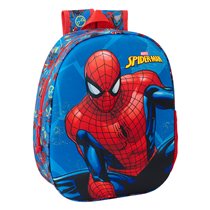 Mochila 3D Spider-Man 3D 27 x 33 x 10 cm.