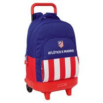 Mochila Grande Con Ruedas Compact Extraible Atco. De Madrid 33 x 45 x 22 cm.