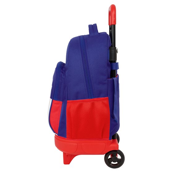 Mochila Grande Con Ruedas Compact Extraible Atco. De Madrid 33 x 45 x 22 cm.
