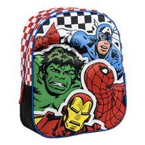 Mochila Infantil 3D Avengers Cerdá 25.0 x 31.0 x 10.0 cm.