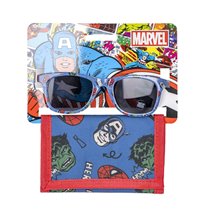 Gafas De Sol Set Cartera Avengers Cerdá 15.0 x 2.0 x 15.0 cm.