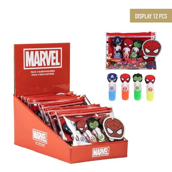 Subrayadores Avengers Cerdá Tu:T.Unica