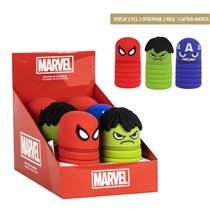 Estuche Portatodo Silicona Avengers Cerdá T.Unica: 1,2,3