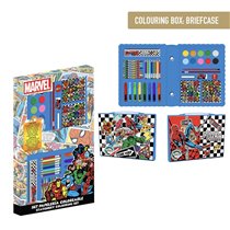 Set Papelería Coloreable Caja Avengers Cerdá 26.7 x 45.3 x 3.0 cm.
