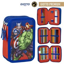 Plumier Con Accesorios Giotto Avengers Cerdá 12.5 x 6.5 x 19.5 cm.