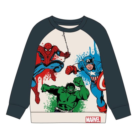 Sudadera Cotton Brushed Avengers Cerdá 4 Años-8 Años: 4,4,3,1