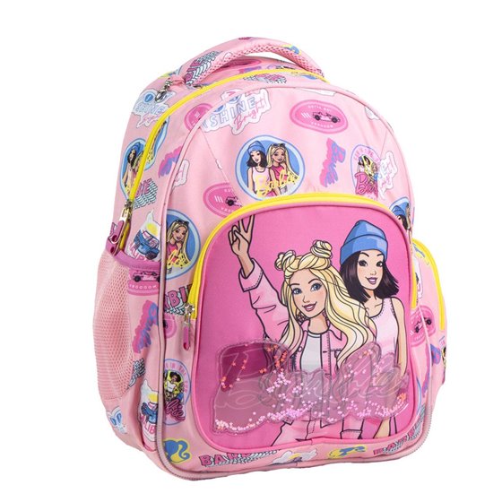 Mochila Escolar Mediana 42 cm. Barbie Cerdá 34.0 x 5.5 x 44.0 cm.