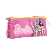 Estuche Portatodo 3 Compartimentos Barbie Cerdá 11.5 x 3.0 x 22.5 cm.