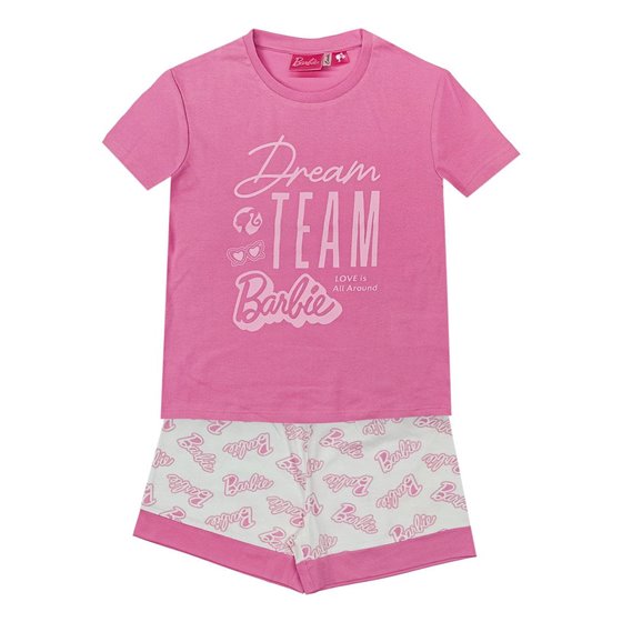 Pijama Corto Single Jersey Barbie Cerdá 8 Años-14 Años: 3,3,3,3