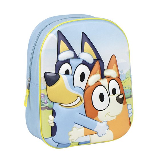 Mochila Infantil 3D Bluey Cerdá 25.0 x 31.0 x 10.0 cm.