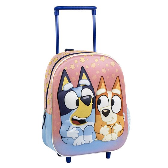 Mochila Infantil Trolley 3D Bluey Cerdá 25.0 x 36.0 x 10.0 cm.