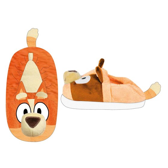 Zapatillas De Casa Francesita Aplicaciones Bluey Cerdá T22/23-T28/29: 4,4,2,2