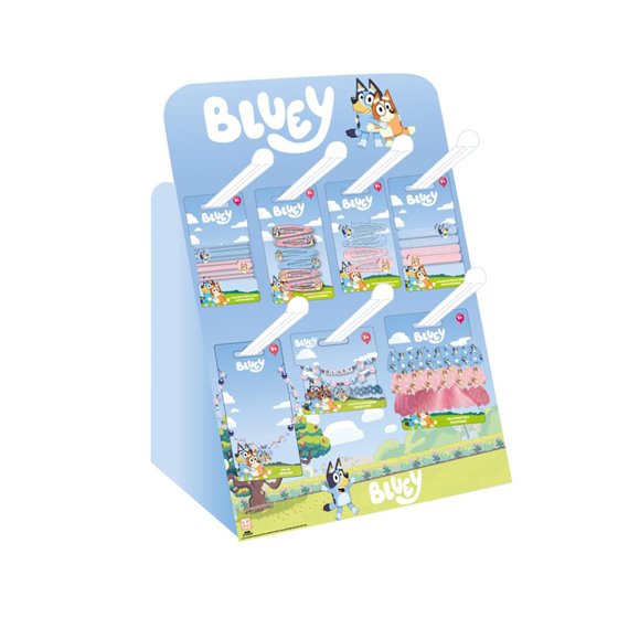 Accesorios Pelo Display Bluey Cerdá 30.0 x 42.0 x 15.0 cm.