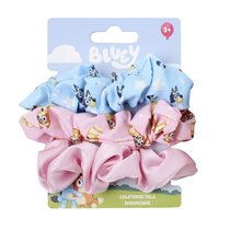 Accesorios Pelo Coletero De Tela 3 Piezas Bluey Cerdá 8.9 x 13.5 x 3.0 cm.