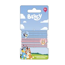 Accesorios Pelo Elásticos 8 Piezas Bluey Cerdá 6.5 x 12.5 x 2.0 cm.