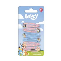 Accesorios Pelo Clips 6 Piezas Bluey Cerdá 6.5 x 12.5 x 0.1 cm.