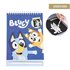 Set De Papelería Scratch Book Bluey Cerdá 14.0 x 20.5 x 1.0 cm.