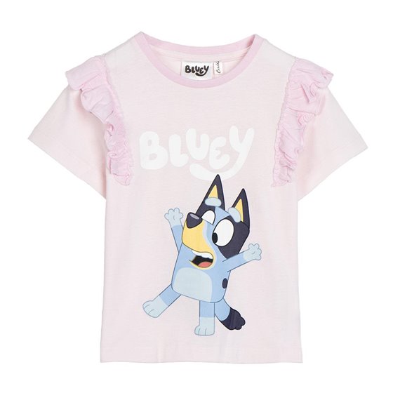 Camiseta Corta Single Jersey Bluey Cerdá 2 Años-6 Años: 2,3,3,3,1