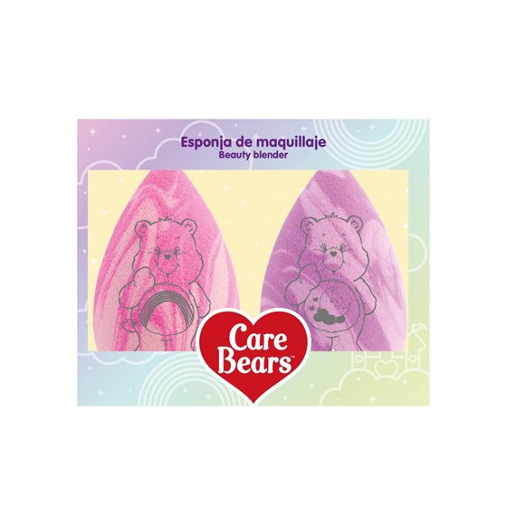 Esponja De Maquillaje Care Bears Cerdá 4.5 x 11.0 x 9.0 cm.