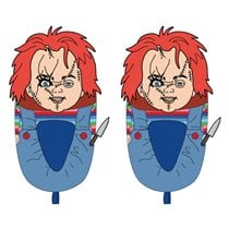 Zapatillas De Casa 3D Aplicaciones Chucky Cerdá T38/39-T44/45: 2,4,4,2