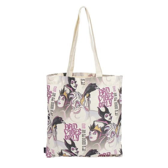Bolsa Shopping Disney Villanas Cerdá 36.0 x 39.0 x 0.4 cm.