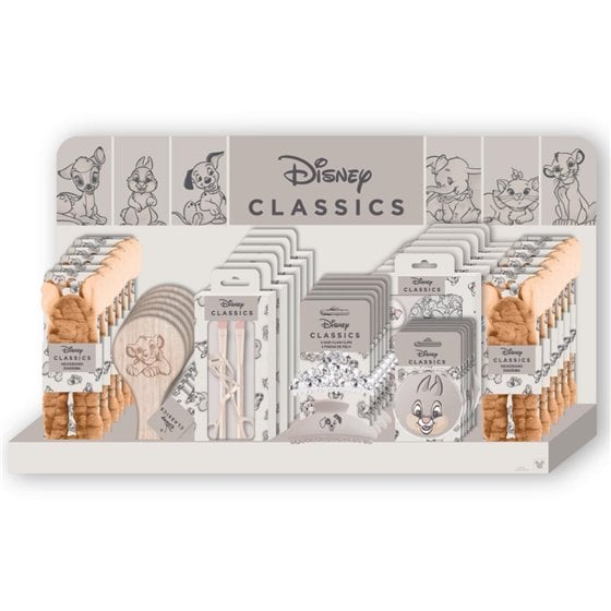 Set Cuidado Personal Display Disney Cerdá 57.0 x 31.0 x 35.5 cm.
