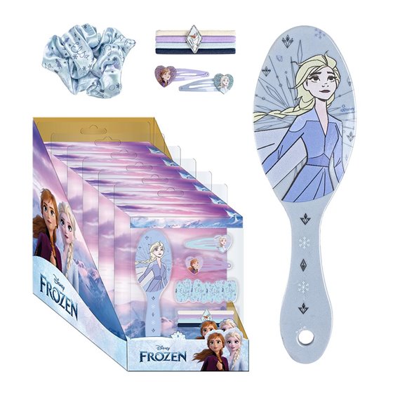 Set De Belleza Accesorios Display Frozen Cerdá 14.0 x 18.5 x 4.0 cm.