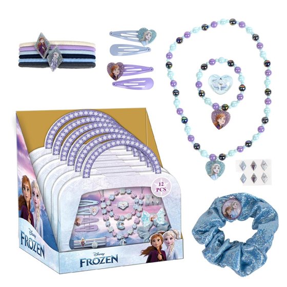 Set De Belleza Accesorios Display Frozen Cerdá 28.0 x 21.6 x 3.8 cm.