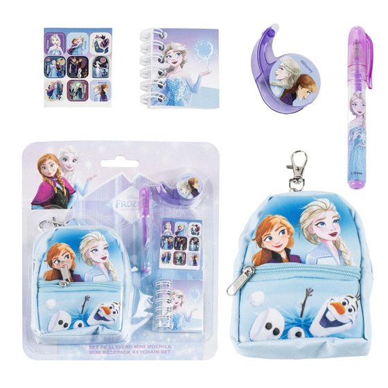 Set De Papelería Minimochila Frozen Cerdá 19.5 x 22.5 x 4.5 cm.